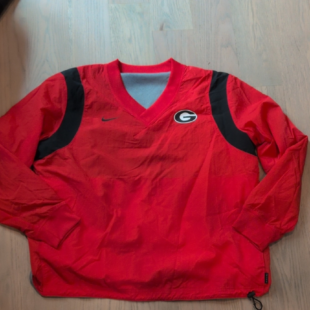 Nike UGA Georgia Bulldogs On-field Windbreaker Reversible